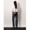 Bang Bang leather vanity case with Intrecciato motif