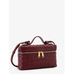 Bang Bang leather vanity case with Intrecciato motif