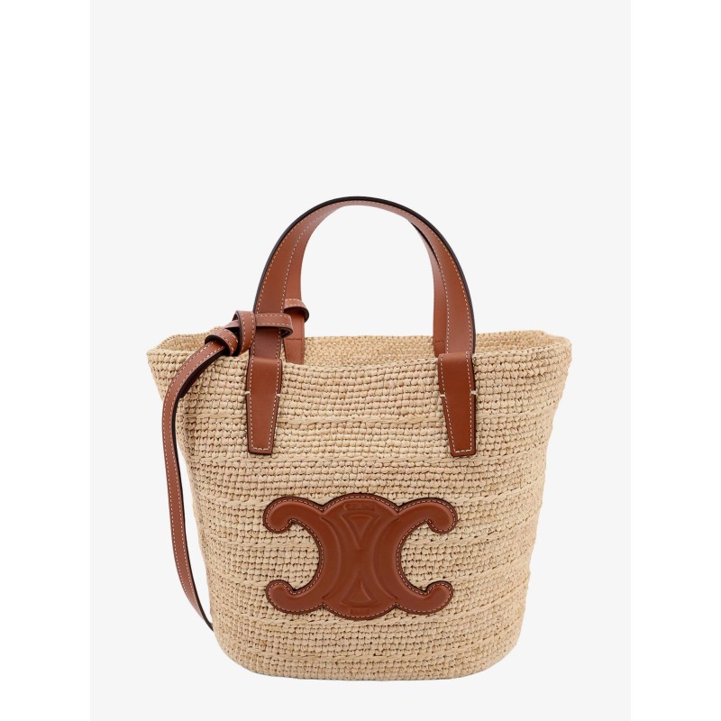 Panier Classic Teen rafia shoulder bag
