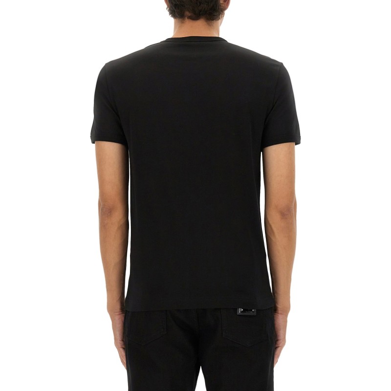 "BEE AND CROWN" EMBROIDERED T-SHIRT