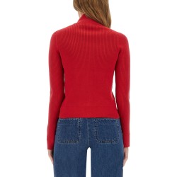 FITTED CARDIGAN WITH ZIPPER