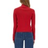 FITTED CARDIGAN WITH ZIPPER