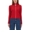 FITTED CARDIGAN WITH ZIPPER