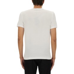 "BEE AND CROWN" EMBROIDERED T-SHIRT