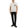 "BEE AND CROWN" EMBROIDERED T-SHIRT