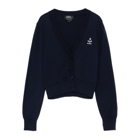 CARDIGAN WITH EMBROIDERED LOGO