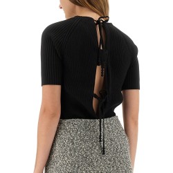 RIBBED COTTON PULLOVER