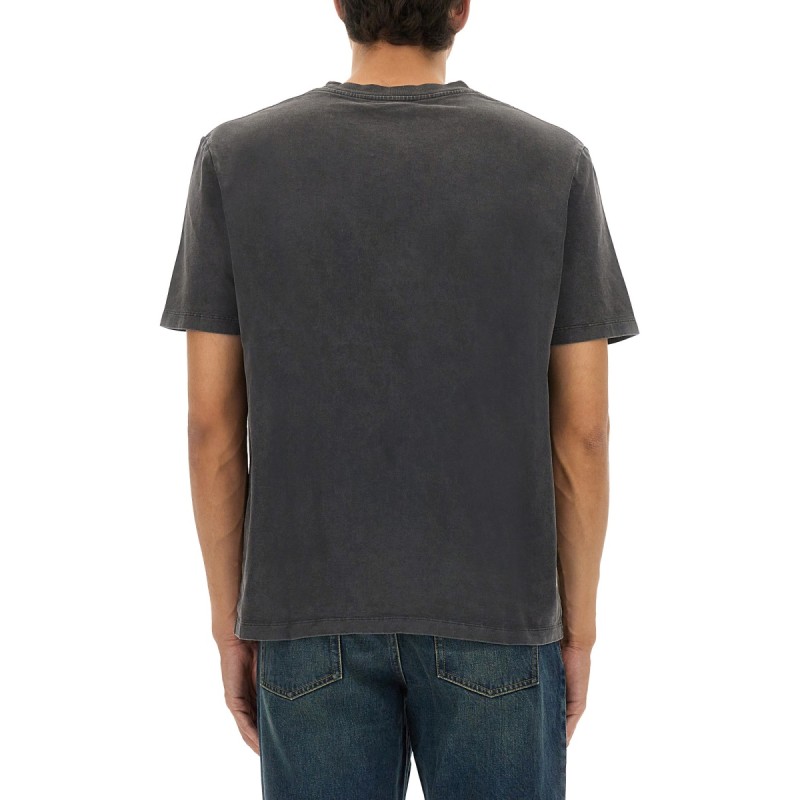 T-SHIRT WITH LOGO EMBROIDERY