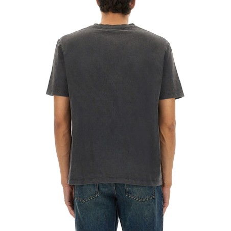 T-SHIRT WITH LOGO EMBROIDERY
