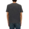 T-SHIRT WITH LOGO EMBROIDERY