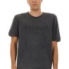 T-SHIRT WITH LOGO EMBROIDERY