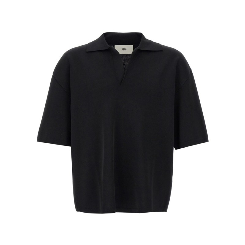 V-NECK POLO SHIRT
