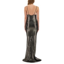 METALLIC LONG DRESS