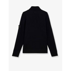 Certified virgin wool turtleneck sweater