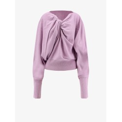 Wool, silk and cashmere sweater