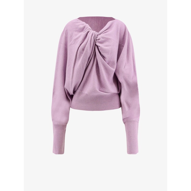 Wool, silk and cashmere sweater