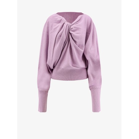 Wool, silk and cashmere sweater
