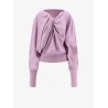 Wool, silk and cashmere sweater