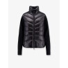 Down jacket with wool sleeves