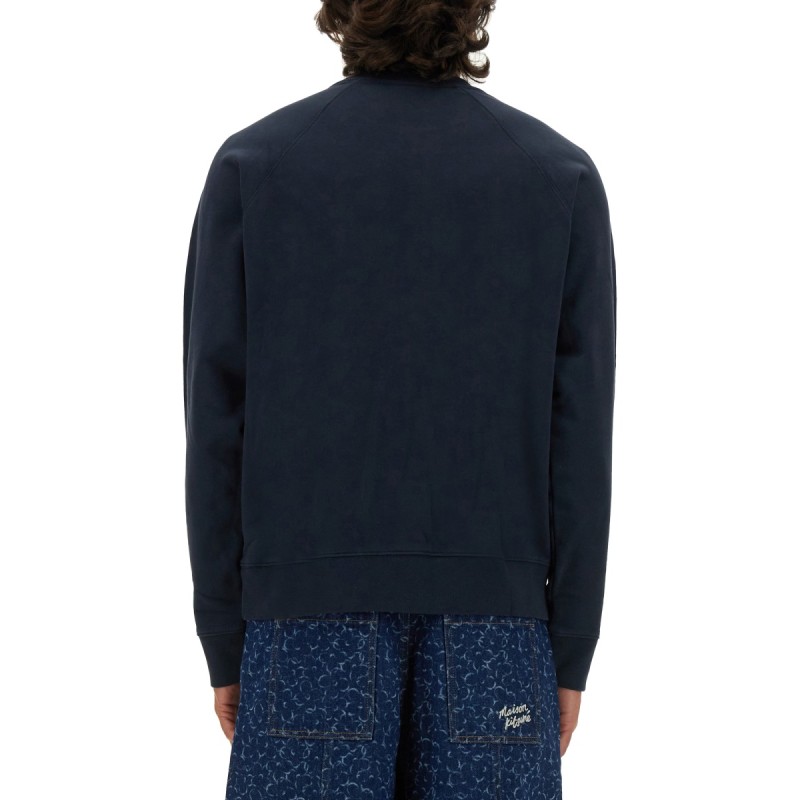 SWEATSHIRT WITH FOX HEAD PATCH