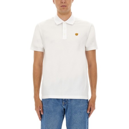 PIQUET POLO SHIRT WITH EMBROIDERY