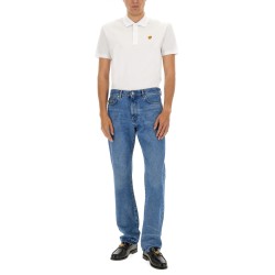 PIQUET POLO SHIRT WITH EMBROIDERY