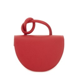 LEATHER "PRETZEL" BAG