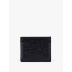 Leather card holder with stud detail
