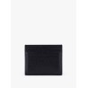 Leather card holder with stud detail