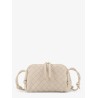 Concert Pouch leather crossbody bag with Intrecciato motif