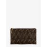 Medium Flat FF Jacquard fabric Pouch