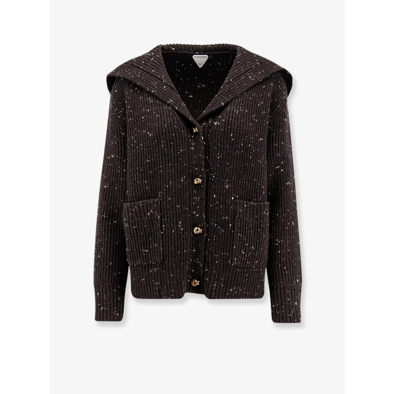 Ribbed wool cardigan