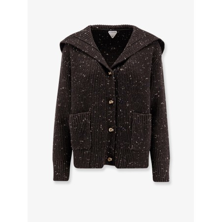 Ribbed wool cardigan