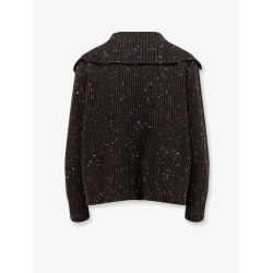 Ribbed wool cardigan