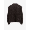 Ribbed wool cardigan