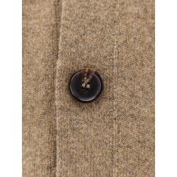 Cashmere sleeveless cardigan
