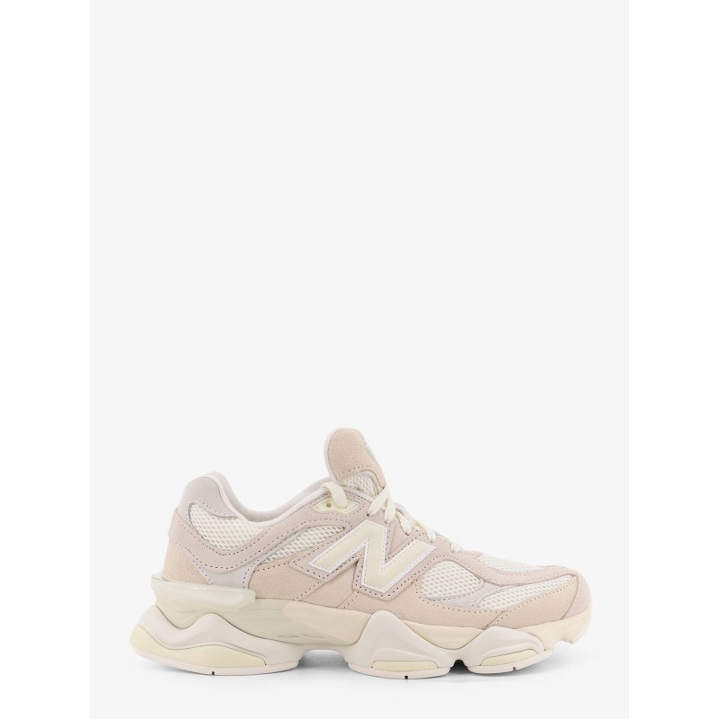 9060 suede and mesh low-top sneakers