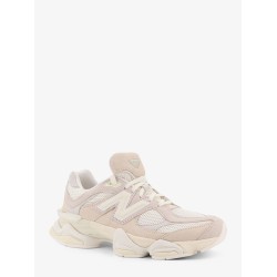 9060 suede and mesh low-top sneakers