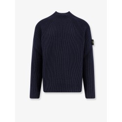 Cotton and virgin wool sweater