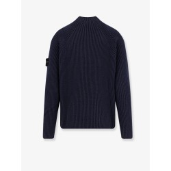 Cotton and virgin wool sweater