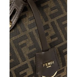 By The Way Soft Medium FF jacquard fabric and leather