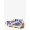 Orbit leather and mesh sneakers