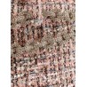 Bouclé miniskirt