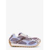 Orbit leather and mesh sneakers