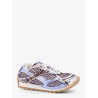 Orbit leather and mesh sneakers