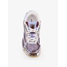 Orbit leather and mesh sneakers