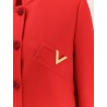 Wool and cashmere coat