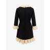 Wool and silk short dress