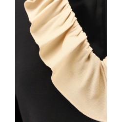 Wool and silk short dress