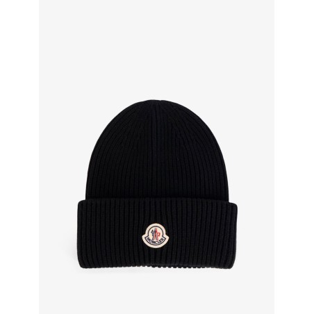 Wool and cashmere beanie hat